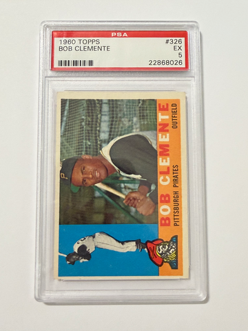 1960 Topps Bob Clemente PSA 5