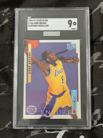 1996 Kobe Bryant Fleer Ultra Platinum Medallion P266