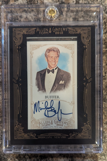 2012 Topps Allen & Gunter Michael Buffer Auto #AGA-MBF