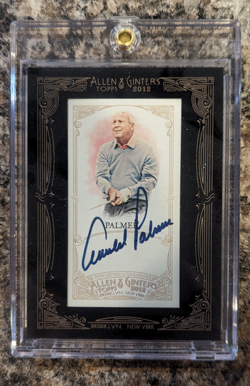 2012 Topps Allen & Ginter Arnold Palmer Auto #AGA-APL