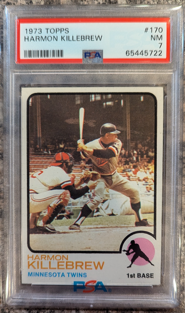 1973 Topps Harmon Killebrew PSA 7
