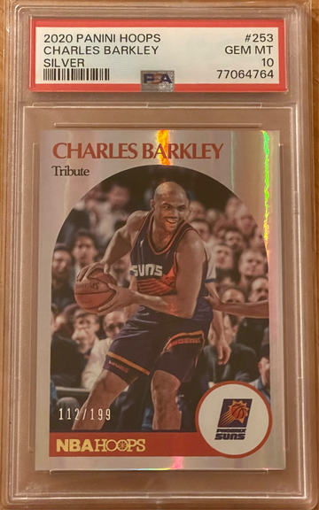 2020 Panini Hoops #253 Charles Barkley - Silver - PSA 10 - POP 1