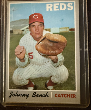 1970 Topps Johnny Bench #660 – Cincinnati Reds 