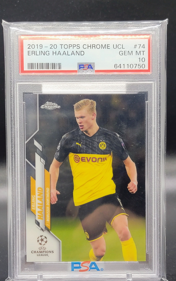 2019-20 Topps Chrome Erling Haaland RC
