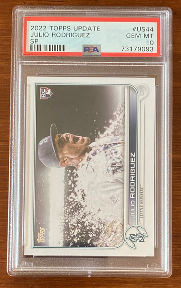 2022 Topps Update Julio Rodriguez SP PSA 10