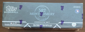 2023 Topps 582 Montgomery Club Baseball Factory Set Sealed Box