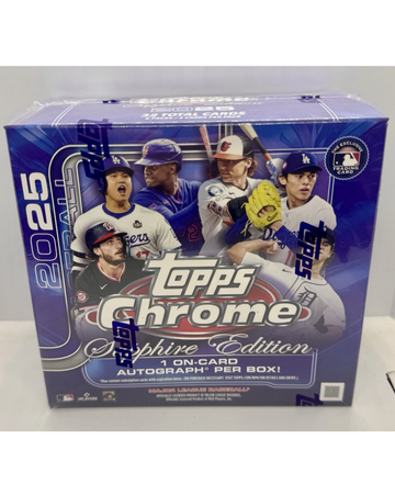 2025 Topps Chrome Baseball Sapphire Edition - 582 Monty Club Box 🔥 