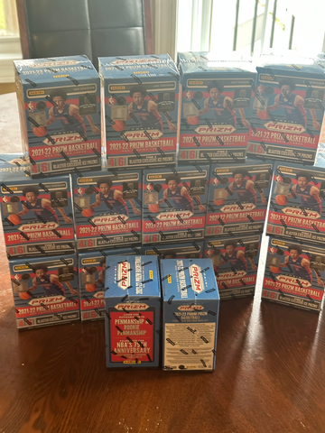 2021-22  NBA Prizm Blaster Box qty (6 blaster boxes) 