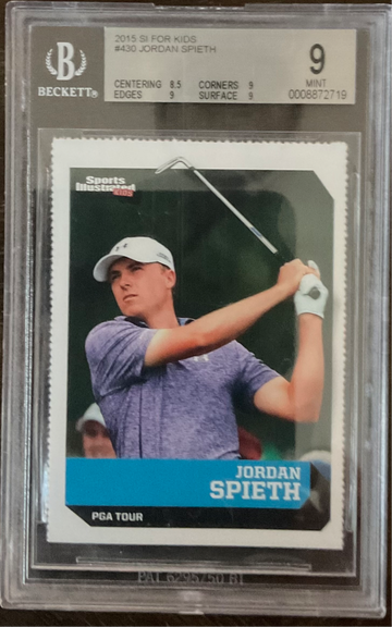 2015 SI For Kids #430 Jordan Spieth BGC 9