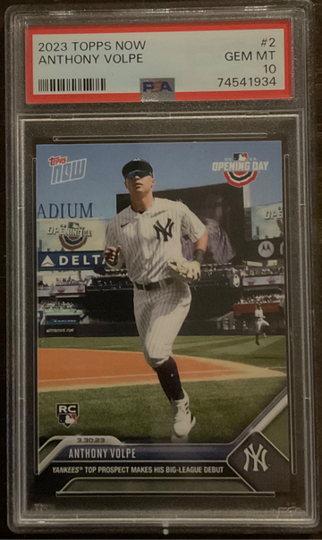 2023 Topps Now #2 Anthony Volpe