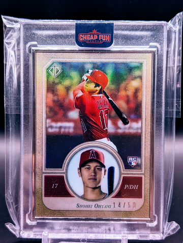 2018 Topps Transcendent T-SO8 Shohei Ohtani Rookie RC #/50
