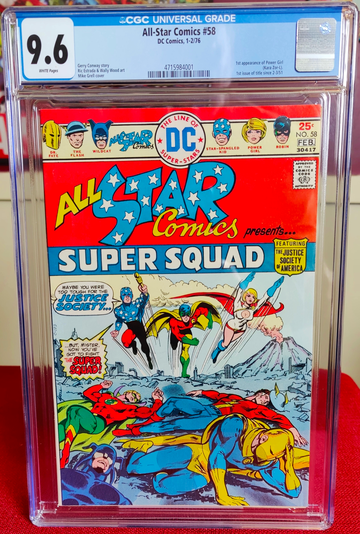 All-Star Comics #58 - 1st Appearance of Power Girl (Kara Zor-l)