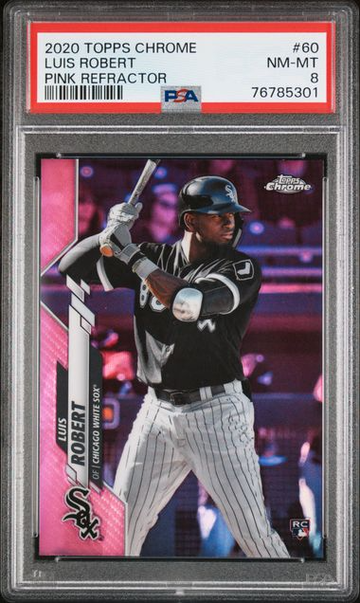 2020 Topps Chrome Pink Refractor Rookie Luis Robert