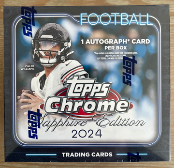 2024 Topps Chrome Sapphire Football