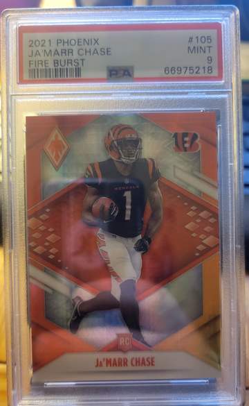 2021 Panini Phoenix Fire Burst Ja'Marr Chase