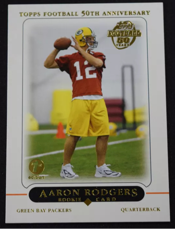 2005 Topps #431 Aaron Rodgers Rookie Topps 1st Edition Packers