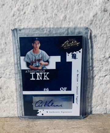 AL Kaline 2005 Playoff Absolute Memorabilia Authentic Autographed Card Rare # 136/150