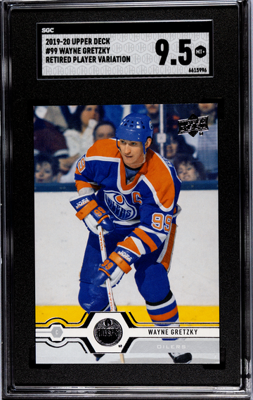 2019-20 Upper Deck Retired Player Variation #99 Wayne Gretzky SGC 9.5