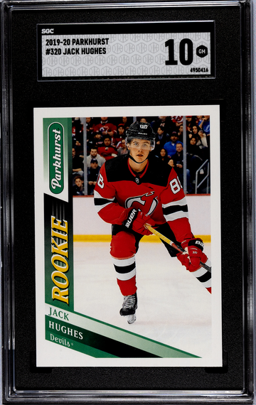 2019-20 Parkhurst #320 Jack Hughes RC SGC 10