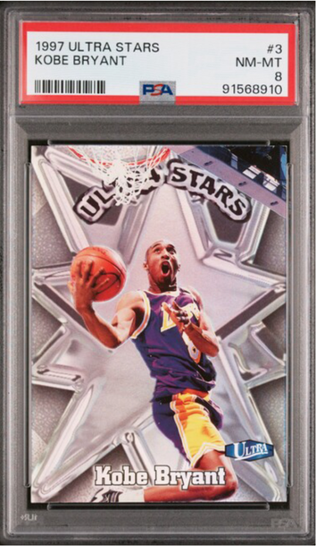 1997 Kobe Bryant Ultra Stars low pop 