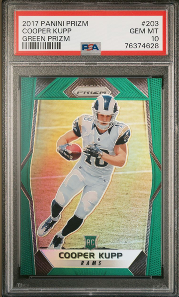 2017 Cooper Kupp Green Prizm rookie 2003