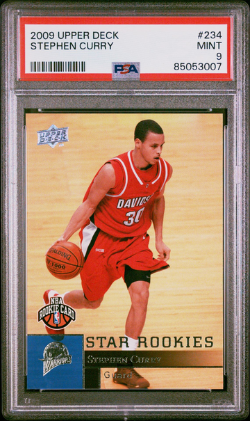 2009-10 UPPER DECK STAR ROOKIE GOLDEN STATE STEPHEN CURRY RC Q0920 Warriors 🎆