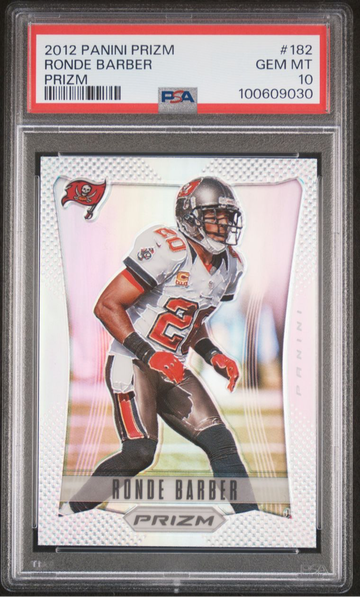 RONDE BARBER 2012 PANINI PRIZM SILVER PRIZMS SP #182 PSA 10 GEM MINT POP 2  🎆