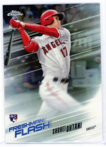 2018 Topps Chrome FF-1 Shohei Ohtani Freshman Flash
