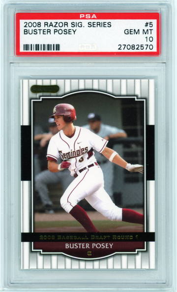 2008 Razor Sig. Series #5 Buster Posey