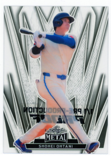 2024 Leaf Metal 1/1 Pre-Production PROOF! Shohei Ohtani