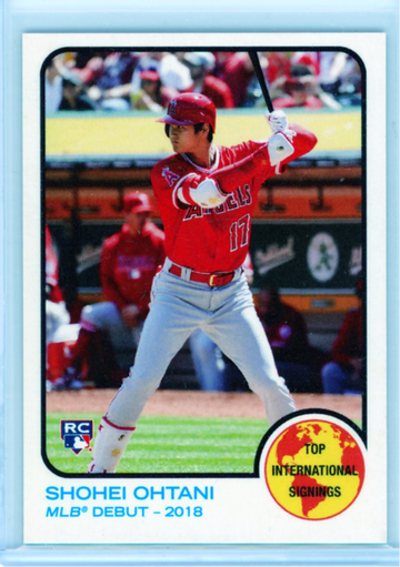 2018 Topps Throwback Thursday #61 Shohei Ohtani