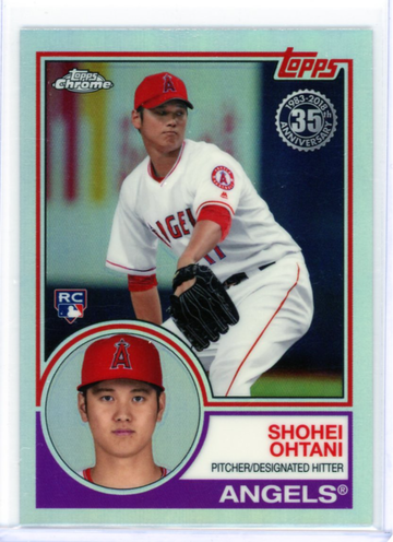 2018 Topps Chrome 1983 Topps #83T-6 Shohei Ohtani