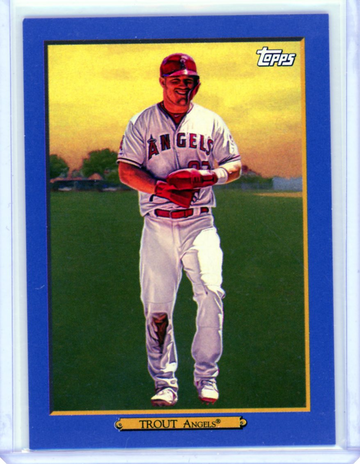 2020 Topps Turkey Red #Tr-46 Mike Trout Blue