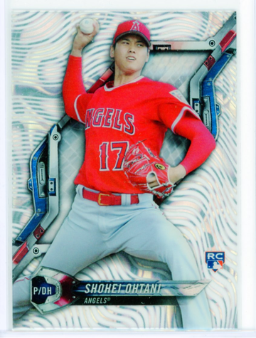 2018 Topps High Tek #HT-SO Shohei Ohtani Magma Diffractor Rookie!