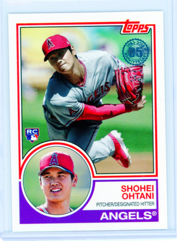 2018 Topps 1983 Topps Baseball 83-2 Shohei Ohtani