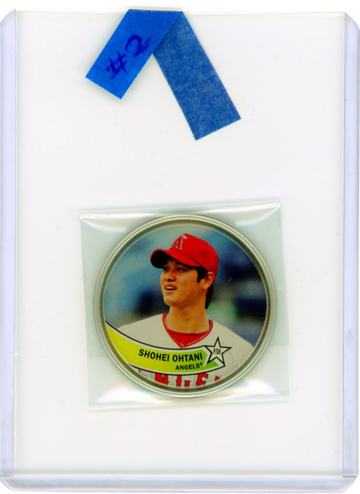 2018 Topps Archives 1989 Topps Coins Shohei Ohtani