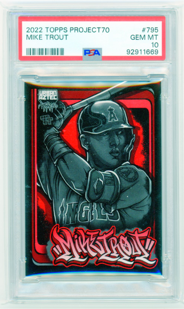 2022 Topps Project70 #795 Mike Trout PSA 10 GEM MINT!