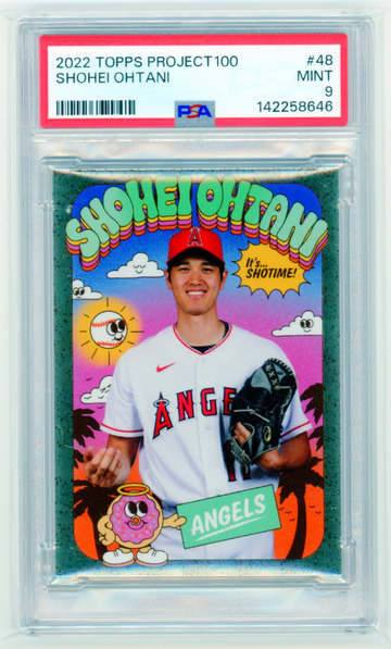 2022 Topps Project100 #48 Shohei Ohtani PSA 9 MINT!