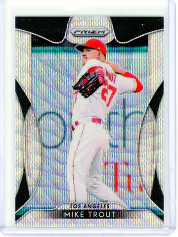 2019 Panini Prizm #192 Mike Trout Silver Prizm