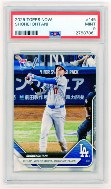 2025 Topps Now #145 Shohei Ohtani PSA 9 MINT!