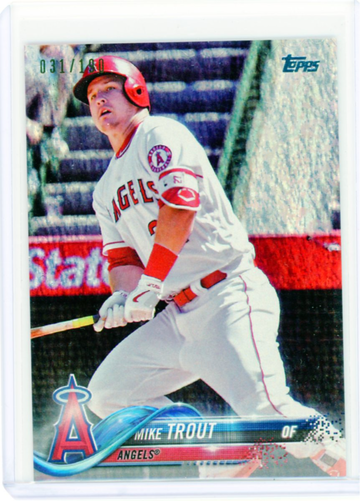 2018 Topps Complete Set Sparkle Foil #300 Mike Trout