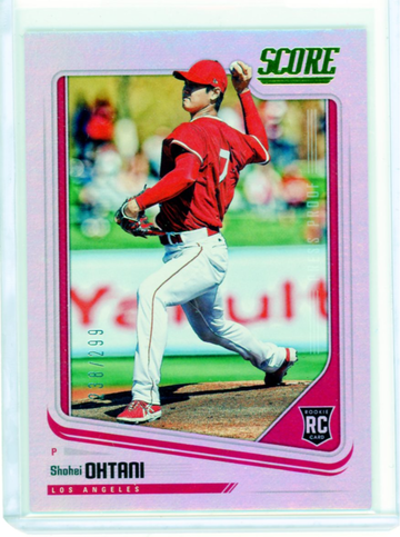 2018 Panini Chronicles Score #16 Shohei Ohtani Press Proof!