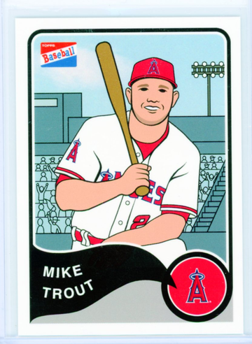 2020 Topps Throwback Thursday #27 Mike Trout 
