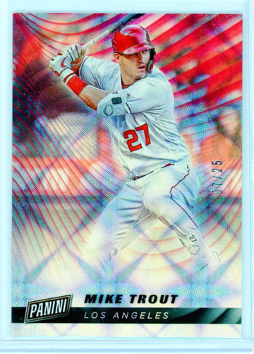 2019 Panini Cyber Monday #15 Mike Trout Galactic Windows!