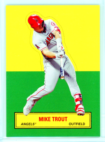 2019 Topps Throwback Thursday #61 Mike Trout