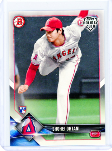 2018 Topps Holiday Bowman TH-SO Shohei Ohtani