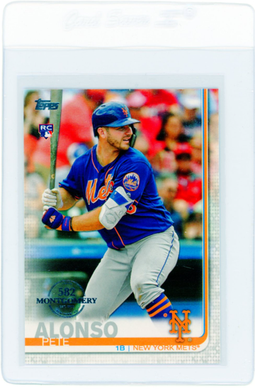2019 Topps 582 Montgomery Club Complete Set #475 Pete Alonso