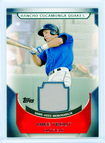 2011 Topps Pro Debut Materials #MM-MT Mike Trout 