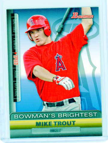 2011 Bowman Bowman's Brightest #BBR6 Mike Trout