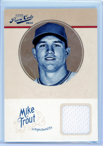 2012 Panini Prime Cuts #35 Mike Trout Patch!